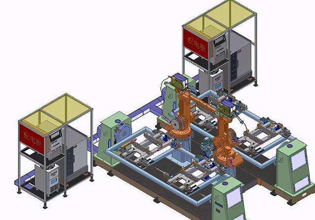 焊接機器人工作站